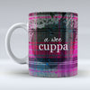 A wee cuppa - Pink Tartan Mug