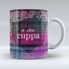 A wee cuppa - Pink Tartan Mug