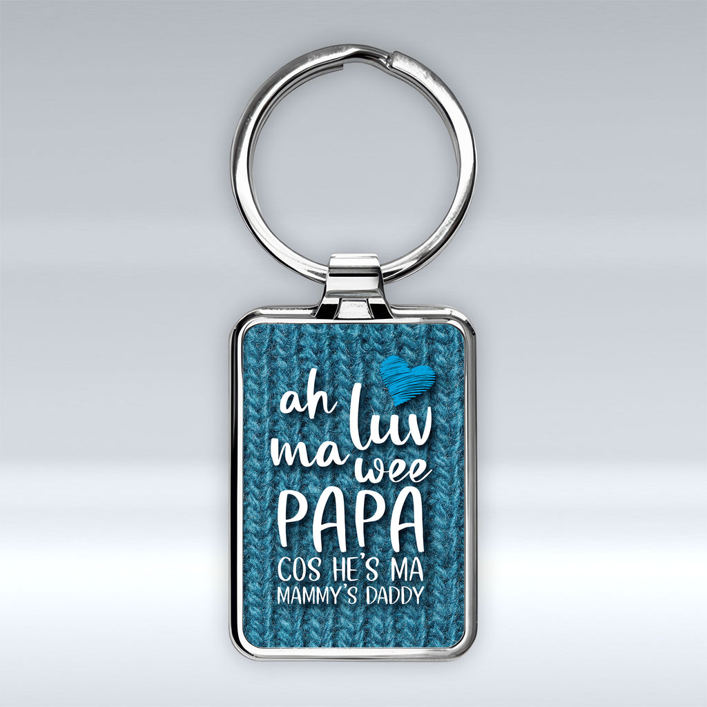 Ah Luv Ma Wee Papa - Keyring