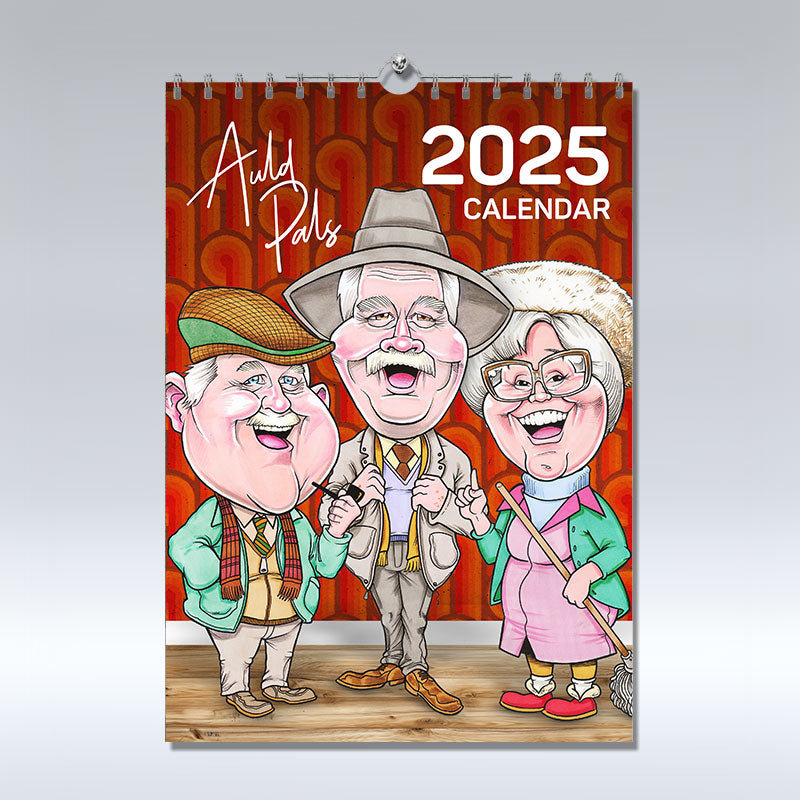 Auld Pals - DOUBLE SIDED - 2025 Calendar