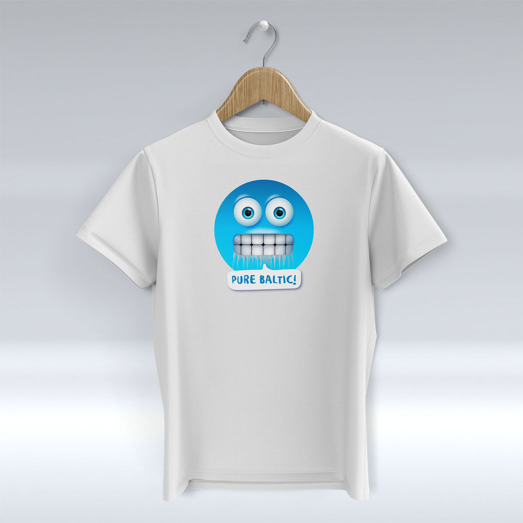 Pure Baltic Emoji Text - T-Shirt