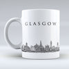 Glasgow Skyline Sketched - Mug