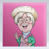 Have Ye Heard - Pink Fridge Magnet