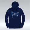 Scotland Flag Place Names - Oxford Navy Hoodie