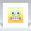 Grimaceh Emoji - Mounted Print